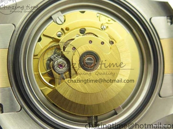 0114 Popular Yacht-Master 116655 3AF Best Edition YG Wrapped Gold Dial On SS YG Bracelet A 3454